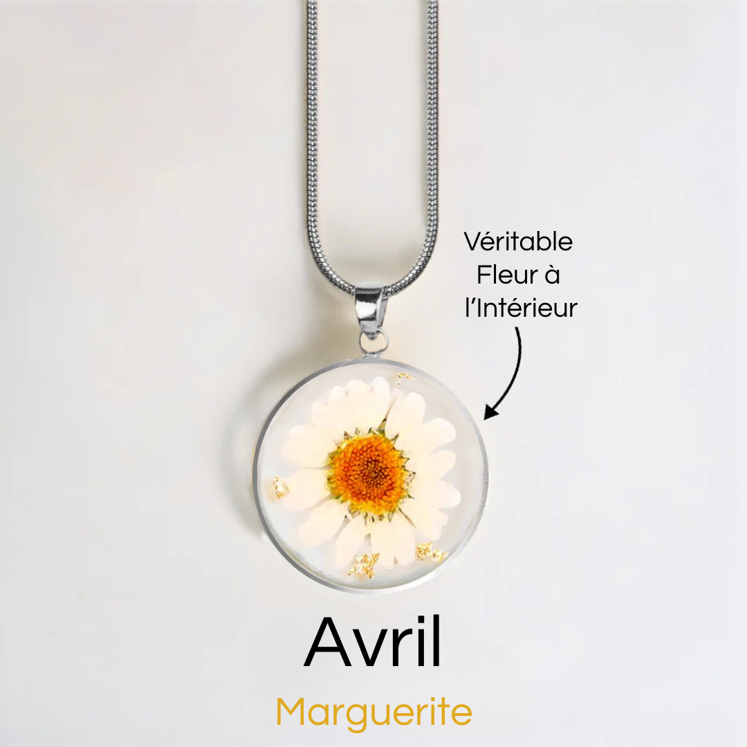 #Fleur de Naissance_Avril Marguerite