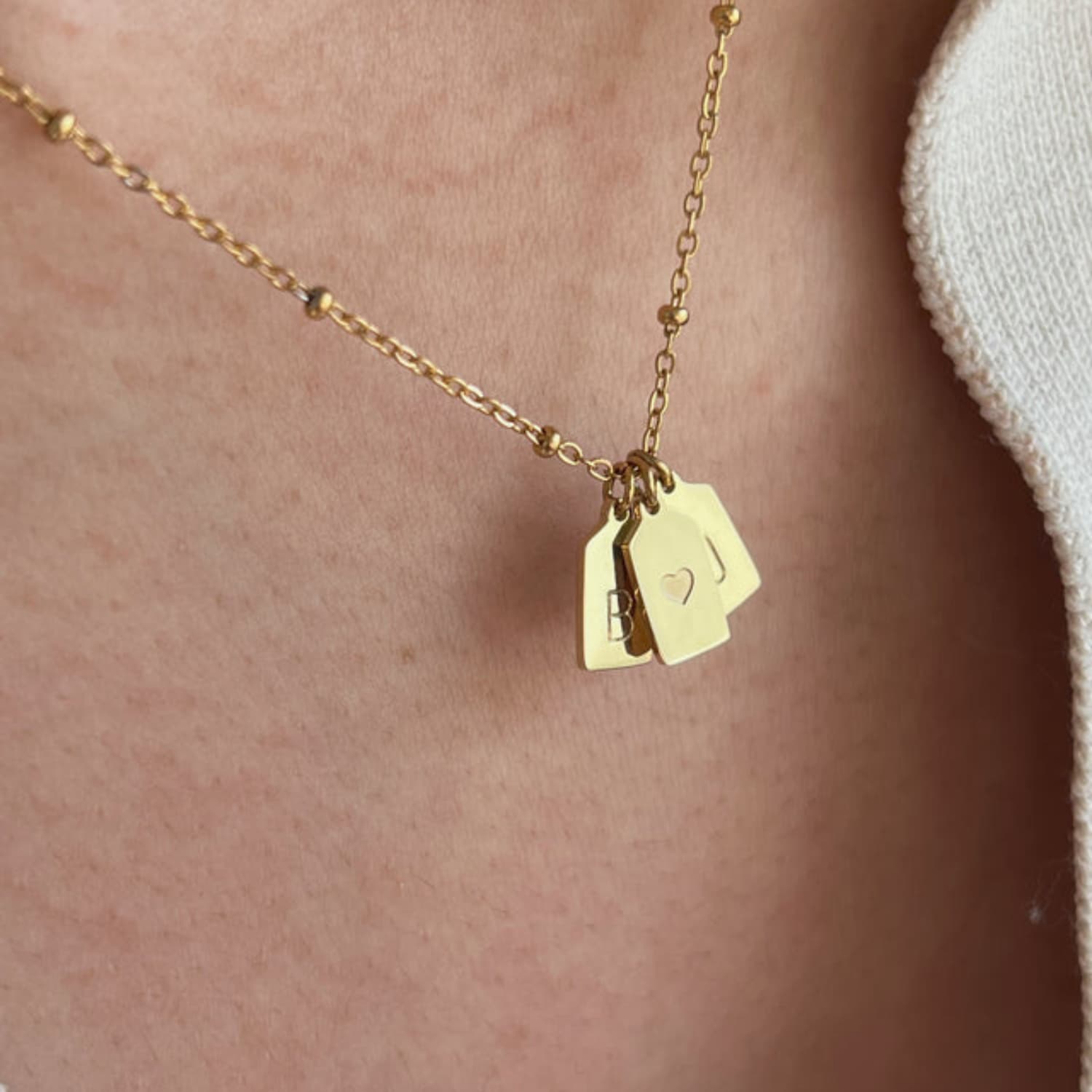 Collier Lettre d’Amour Sur Mesure