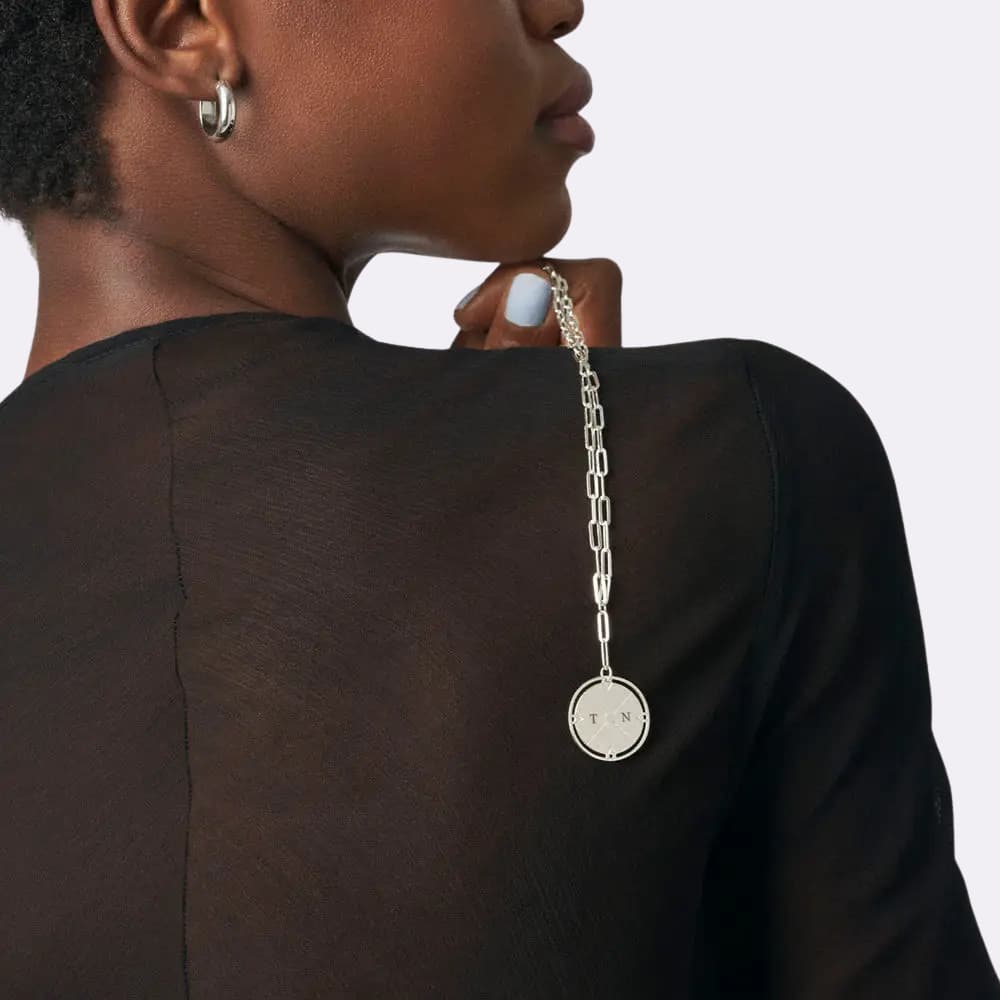 Collier Médaillon Gravé