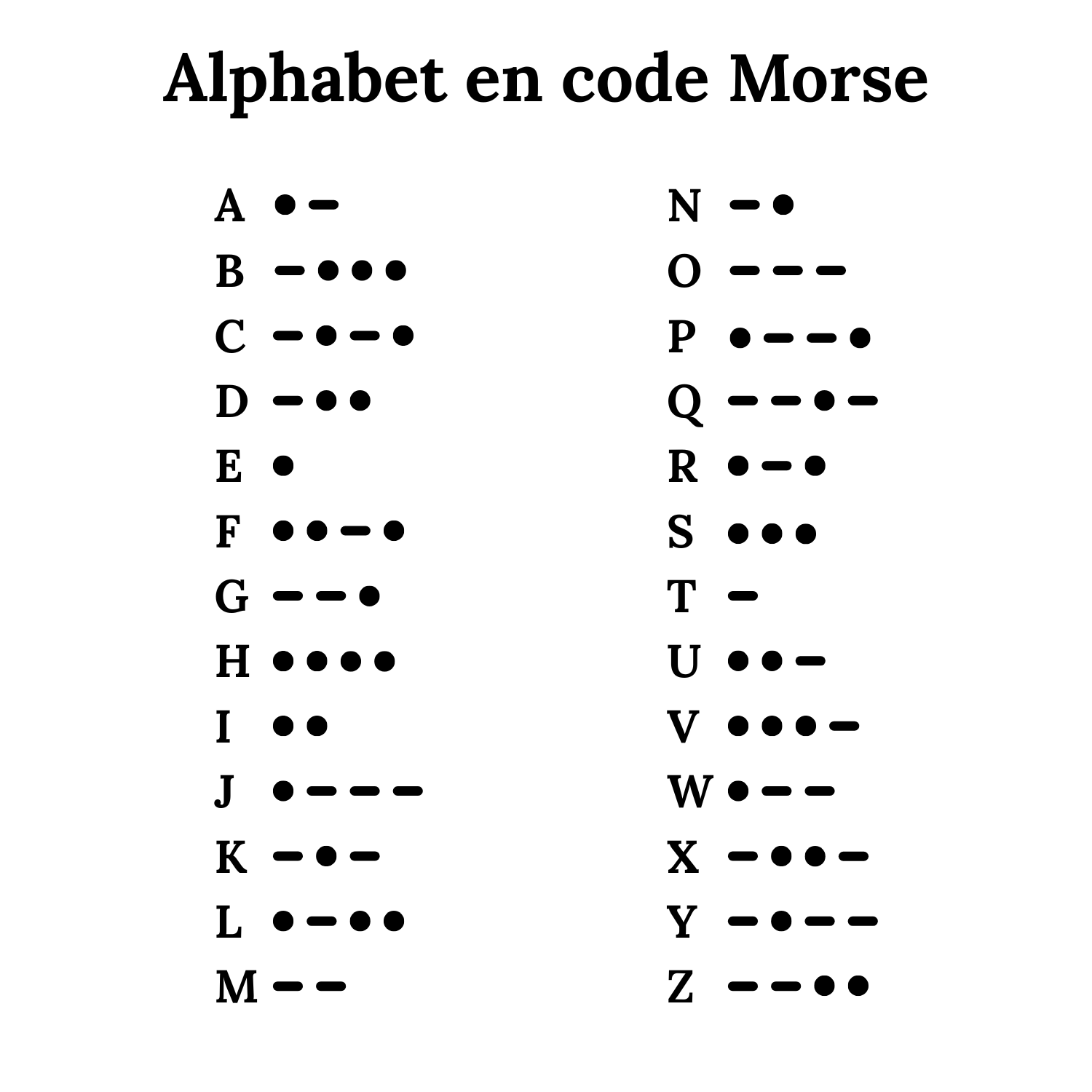 Collier Code Morse Or Sur Mesure