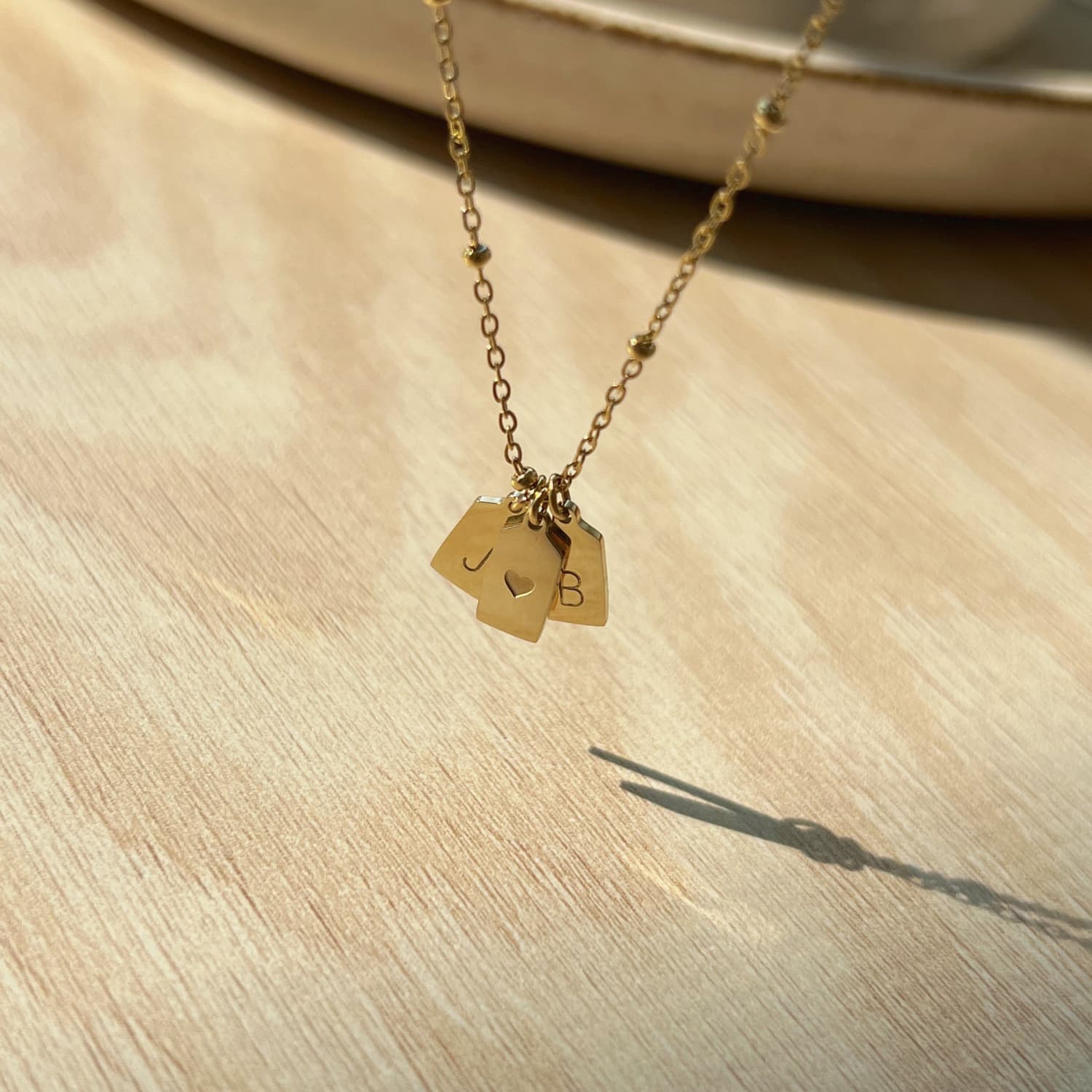 Collier Lettre d’Amour Sur Mesure